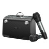 Hoco Bluetooth Ηχείο με Σύστημα Karaoke BS41 + 2 Ασύρματα Μικρόφωνα Μαύρο