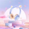 Ενσύρματα Ακουστικά HOCO Cat Ear W36 Γαλάζιο