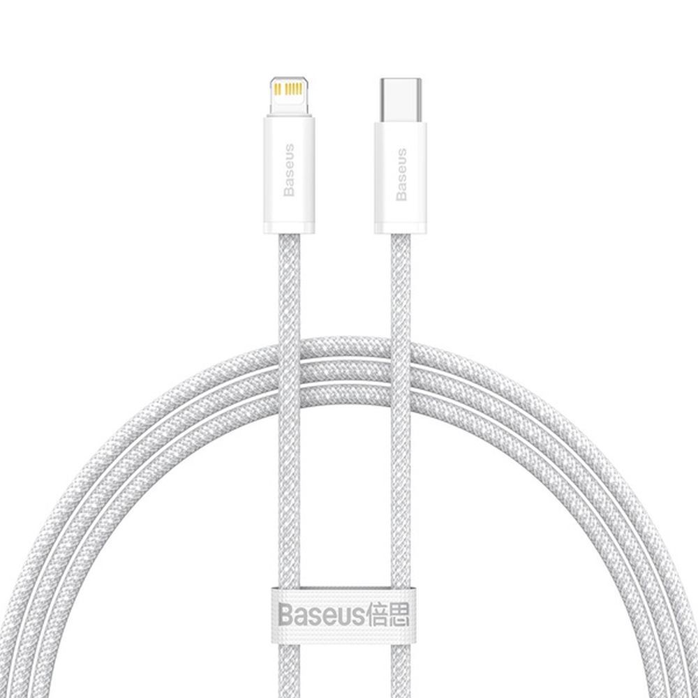 Καλώδιο Baseus Dynamic Braided USB Typ C - Lightning PD20W Fast Charge 1 μέτρο Λευκό