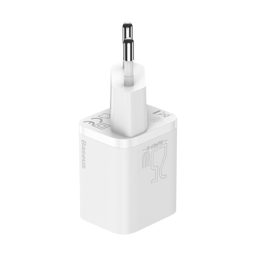 Φορτιστής Baseus Super Si Quick Charger USB-C PD 25W Λευκό
