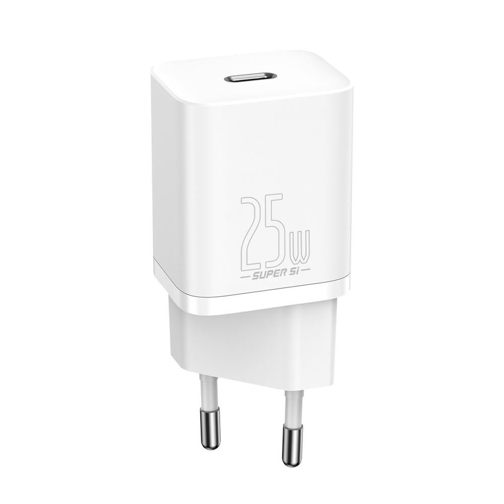 Φορτιστής Baseus Super Si Quick Charger USB-C PD 25W Λευκό