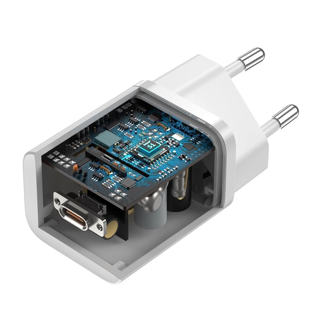 Φορτιστής Baseus Super Si Quick Charger USB-C PD 25W Λευκό