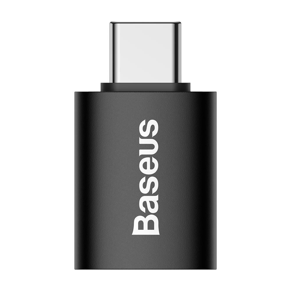 OTG Baseus Ingenuity USB-C to USB-A Female Μαύρο