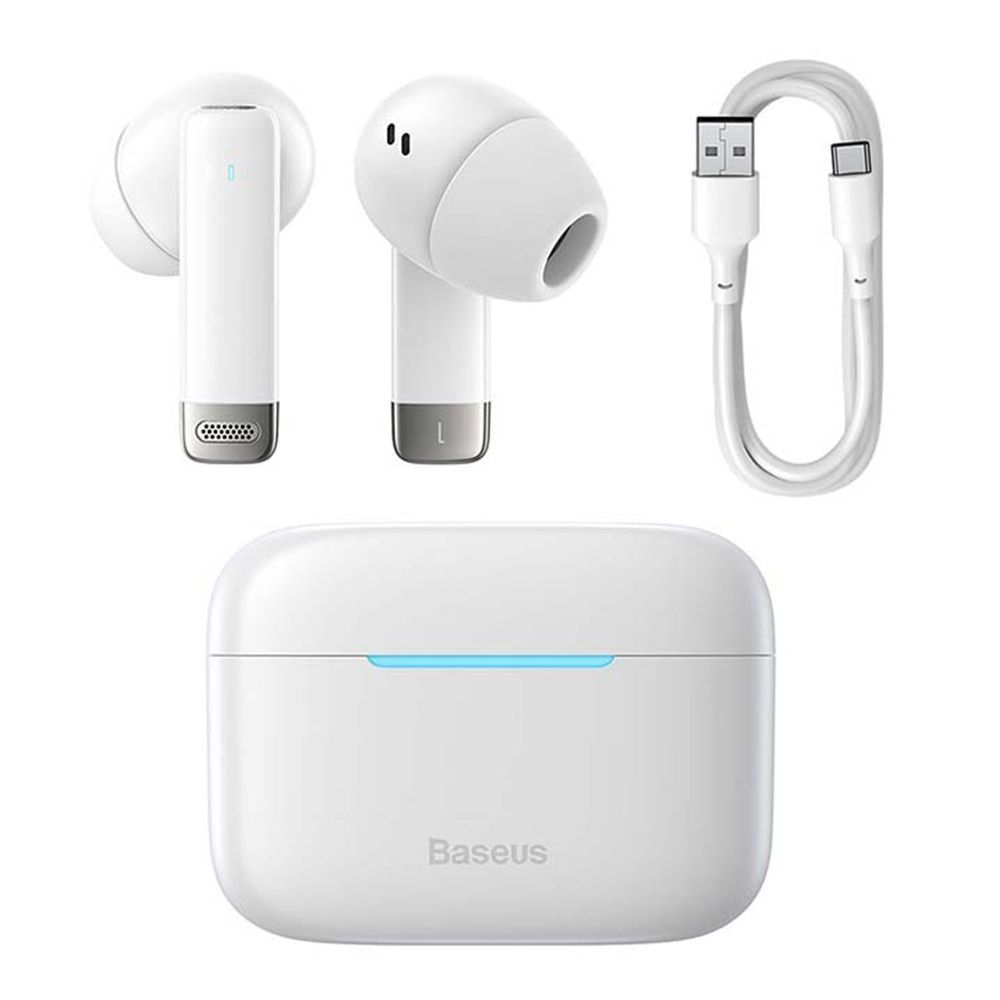 Ακουστικά Bluetooth Baseus Bowie E9 TWS Λευκό