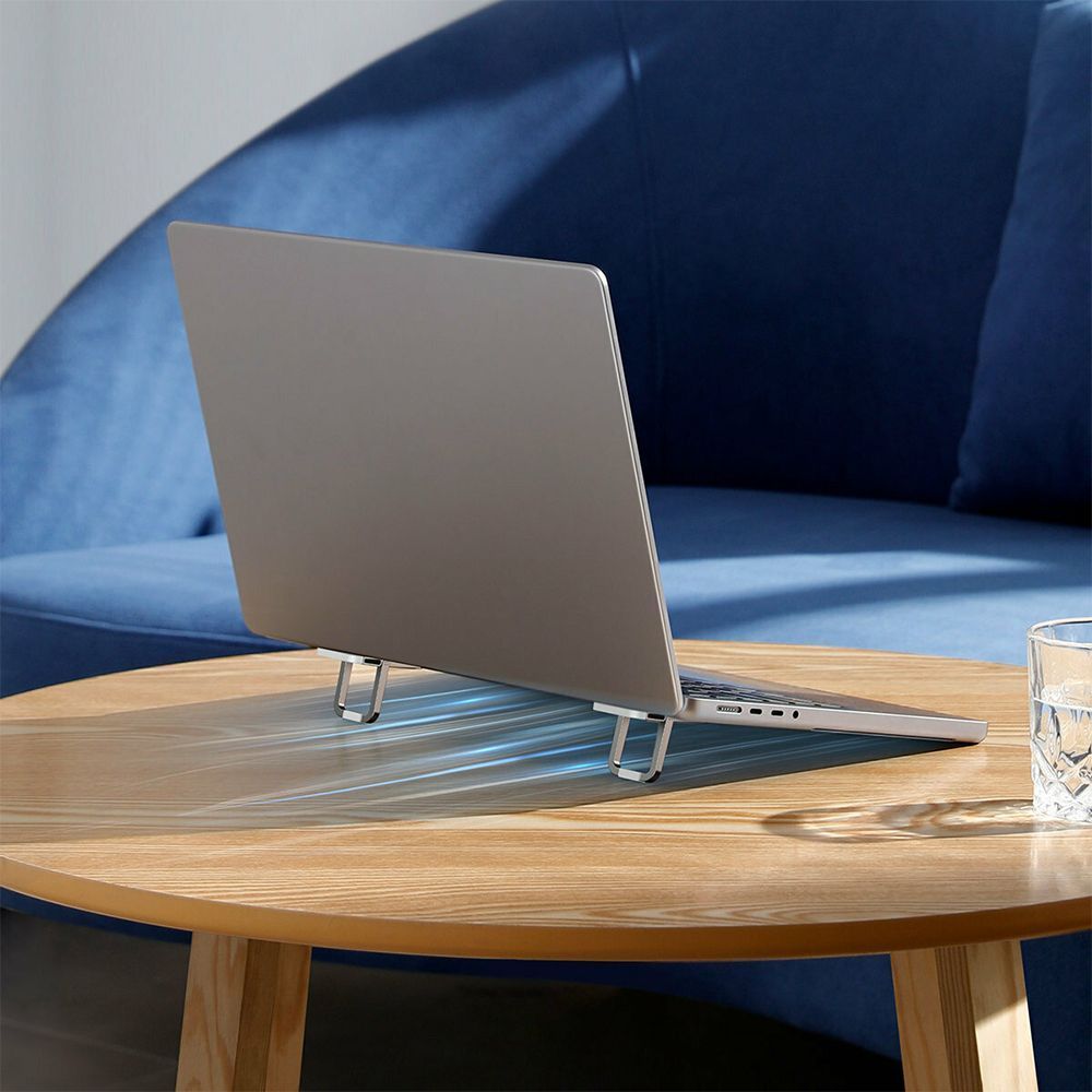 Βάσεις στήριξης Laptop Baseus Slim Kickstand (2τμχ) Ασημί