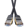 Καλώδιο Ethernet RJ45 Baseus Round Cat.7 1,5m Μαύρο