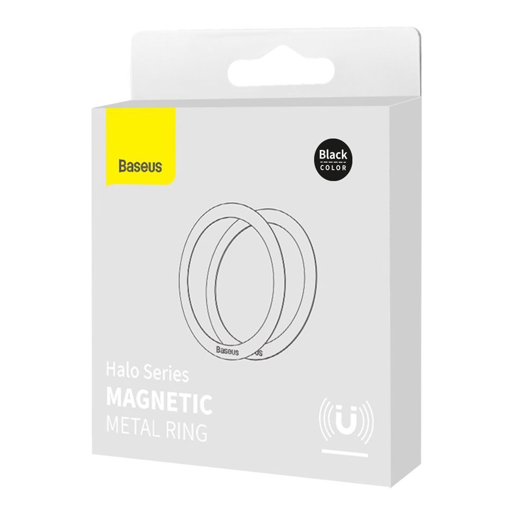 Baseus Ring Halo MagSafe 2pcs Μαύρο