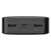 Powerbank Baseus Bipow 20000mAh, με 2 Θύρες USB-A και Θύρα USB-C, 15W PD Μαύρο