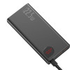 Powerbank Baseus Adaman 20000mAh 22.5W με 2 Θύρες USB-A και Θύρα USB-C Quick Charge 3.0 Μαύρο