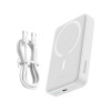 Powerbank Baseus Magnetic Mini 10000mAh, με Θύρα USB-C, 30W PD Λευκό