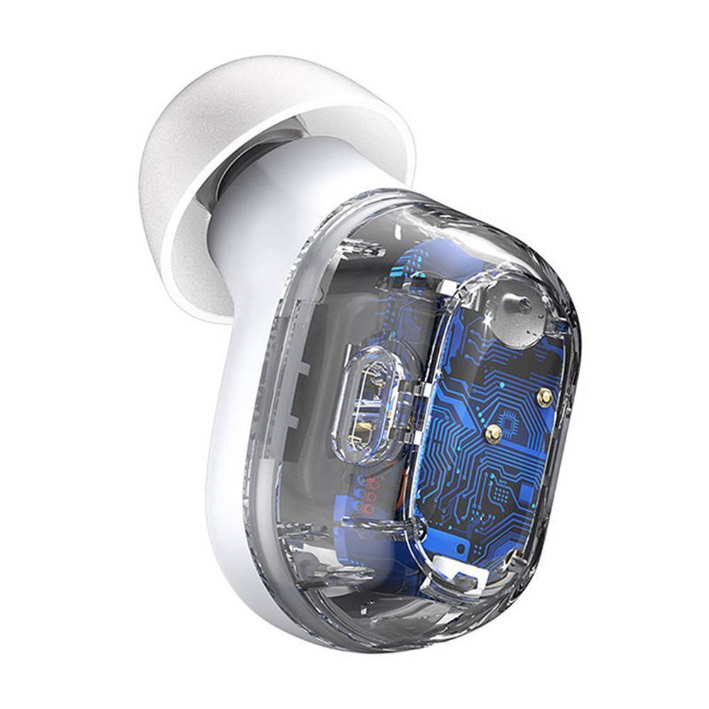 Ακουστικά Baseus Encok WM01 wireless earphone Bluetooth 5.3 Λευκό