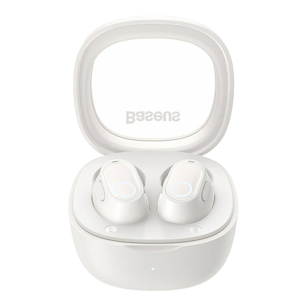 Ακουστικά Baseus Bowie WM02 wireless earphone Bluetooth 5.3 Λευκό