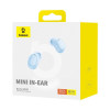 Ακουστικά Baseus Bowie WM02 wireless earphone Bluetooth 5.3 Μπλέ