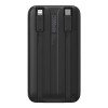Powerbank Baseus Comet 10000mAh, 22.5W με ενσωματωμένα καλώδια Type-C & Lightning Μαύρο
