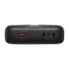 Powerbank Baseus Comet 10000mAh, 22.5W με ενσωματωμένα καλώδια Type-C & Lightning Μαύρο