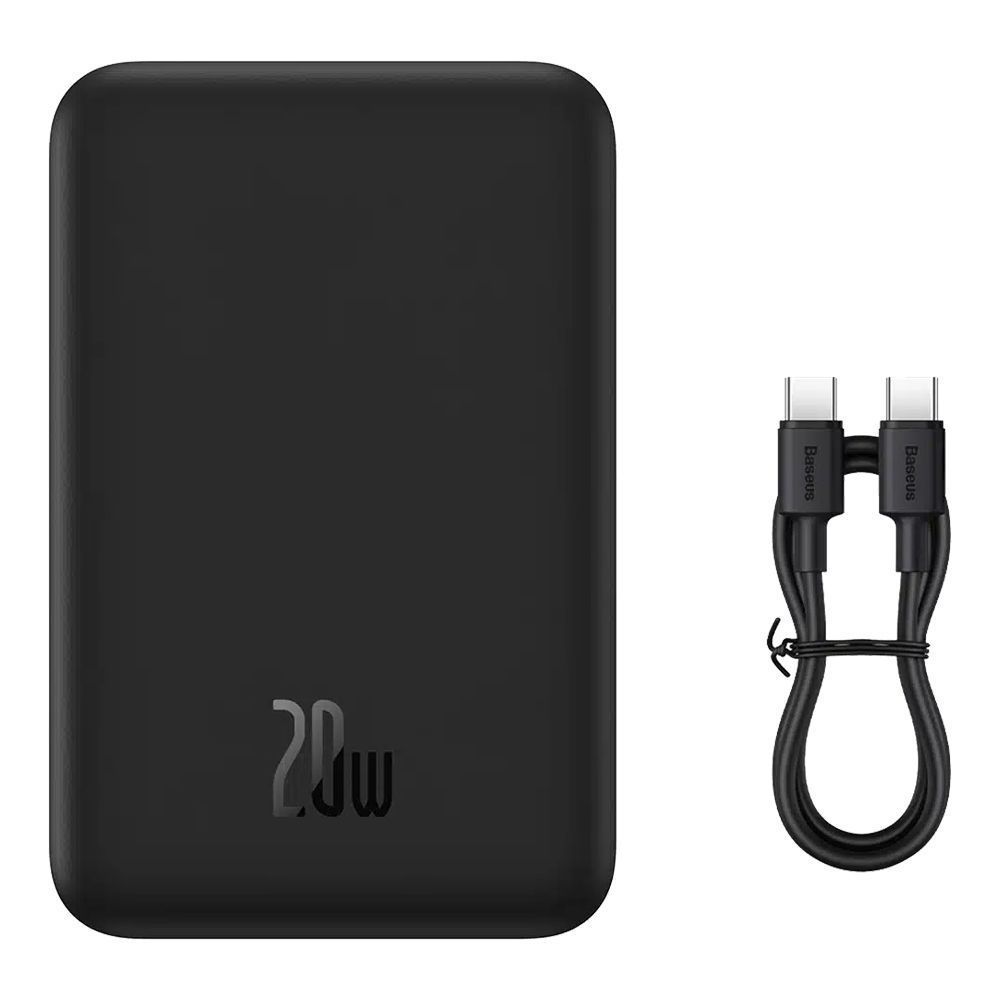 Powerbank Baseus Magnetic Mini MagSafe 20000mAh 20W με καλώδιο Type-C Μαύρο