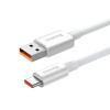 Καλώδιο Baseus Superior Series USB A to USB-C, PD100W, 1m Λευκό