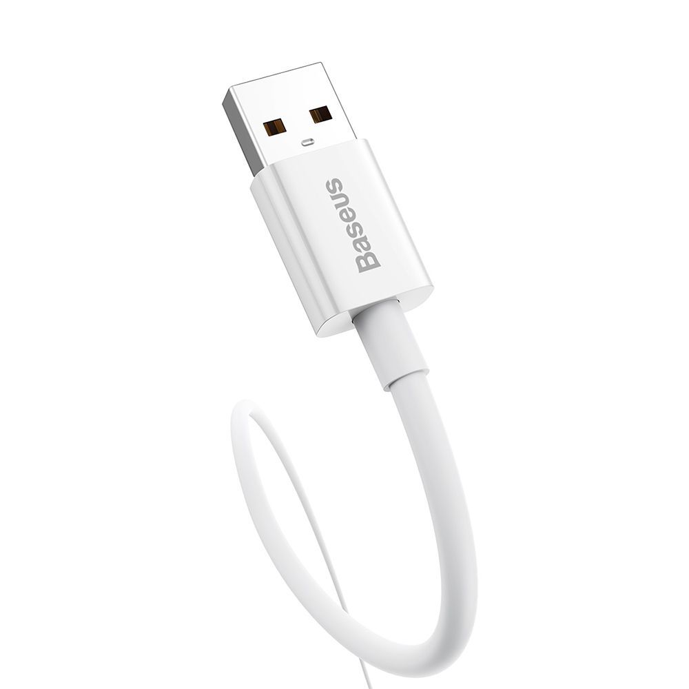 Καλώδιο Baseus Superior Series USB A to USB-C, PD100W, 1m Λευκό