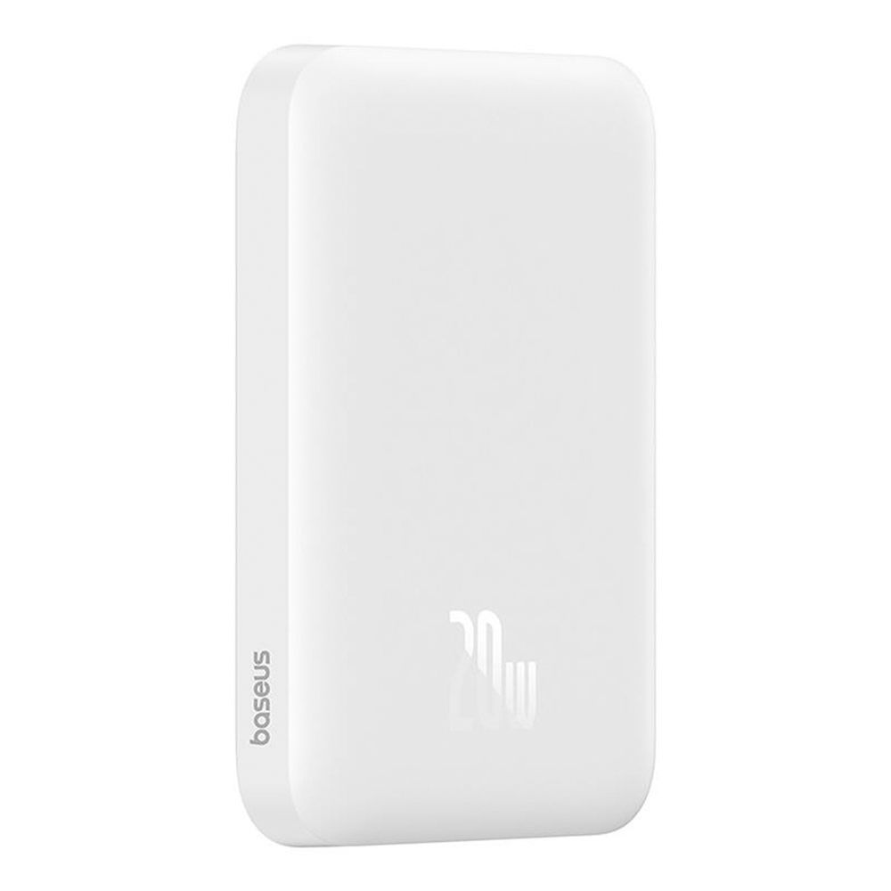 Powerbank Baseus Magnetic Mini Air MagSafe 6000mAh 20W με καλώδιο USB-C Λευκό