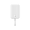 Powerbank Baseus Magnetic Mini 10000mAh, με καλώδιο USB-C, 30W PD Λευκό