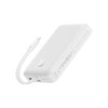 Powerbank Baseus Magnetic Mini 10000mAh, με καλώδιο USB-C, 30W PD Λευκό