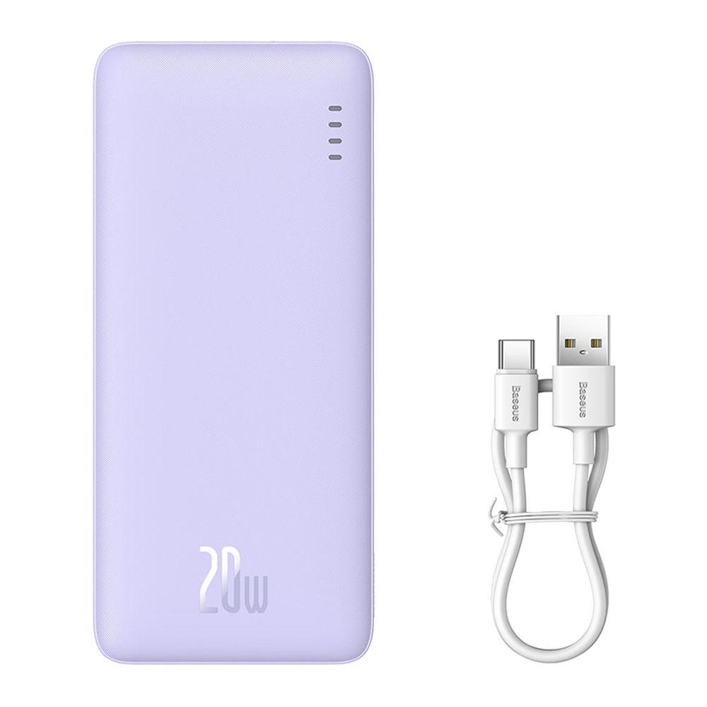 Powerbank Baseus Airpow 10000mAh 20W PD Λιλά