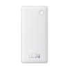 Powerbank Baseus Airpow Air Lite 10000mAh 22.5W PD με ενσωματωμένα καλώδια USB-C & Lightning Λευκό