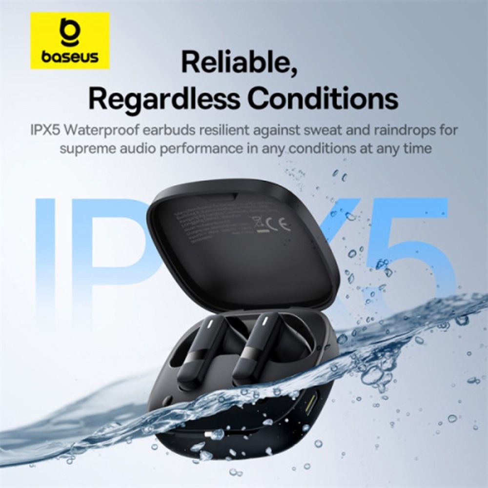 Ακουστικά Baseus Bowie E20 Wireless Earbuds Bluetooth 5.3 TWS Μαύρο