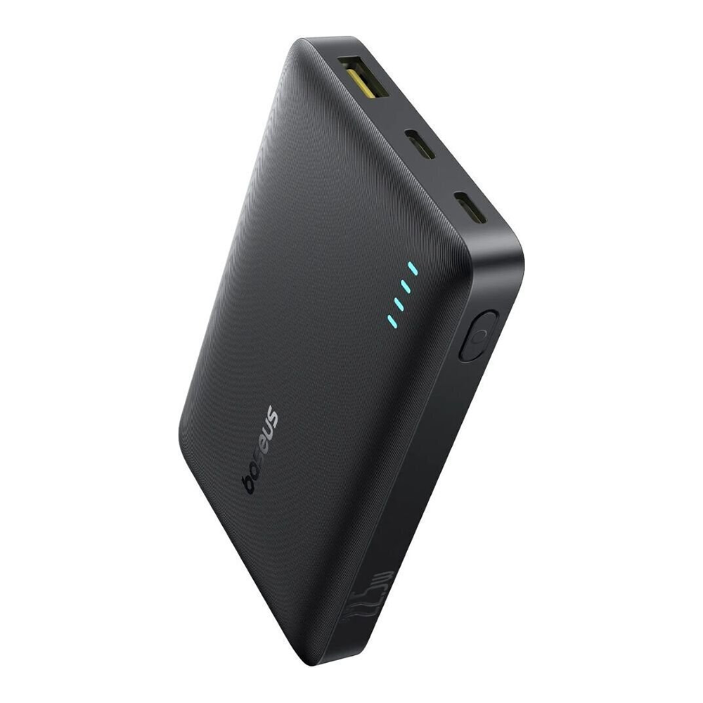 Powerbank Baseus EnerFill FP21 10000mAh, Dual-Port, 22.5W, Slim Design Μαύρο
