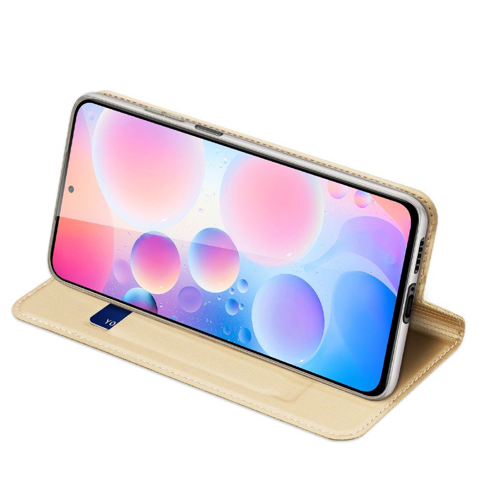 DUX DUCIS Skin Pro Book Xiaomi Poco F3 / Mi 11i Χρυσό
