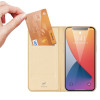 DUX DUCIS Skin Pro Book Apple iPhone 12 Pro Max Χρυσό