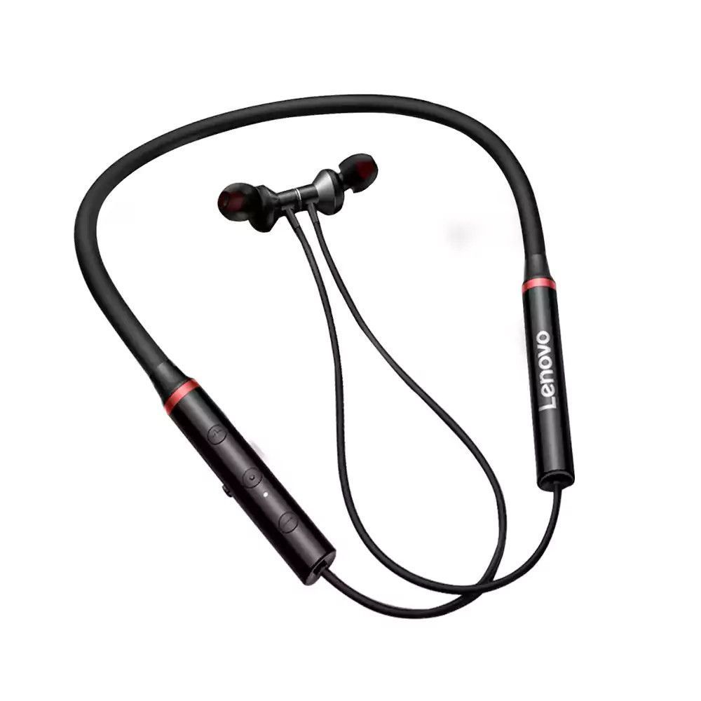 Lenovo Wireless Sports Earphone HE05X II Μαύρο