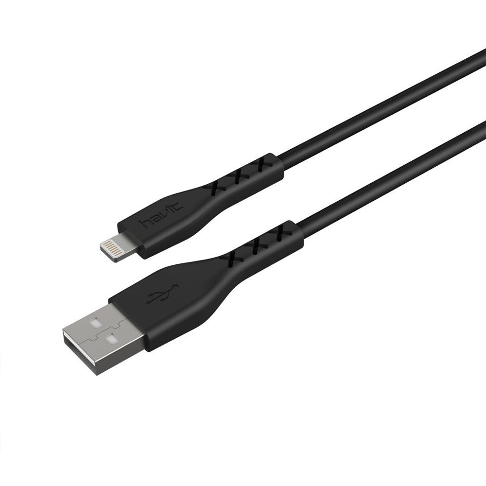Καλώδιο Havit H66 USB to Lightning 1m Μαύρο