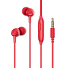 Ακουστικά Havit E48P Jack 3,5mm Κόκκινο