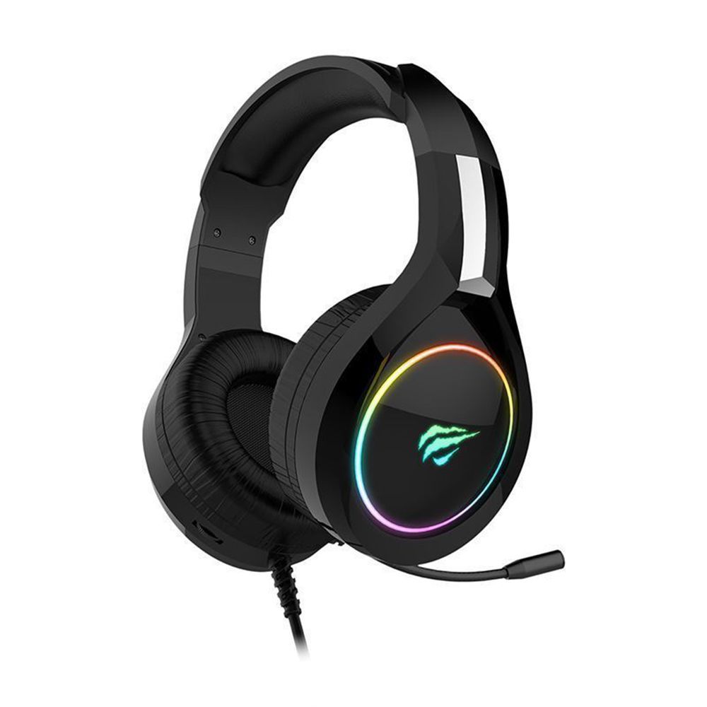Gaming Ακουστικά Havit H2232D On Ear Gaming Headset με σύνδεση 3.5mm / USB Μαύρο