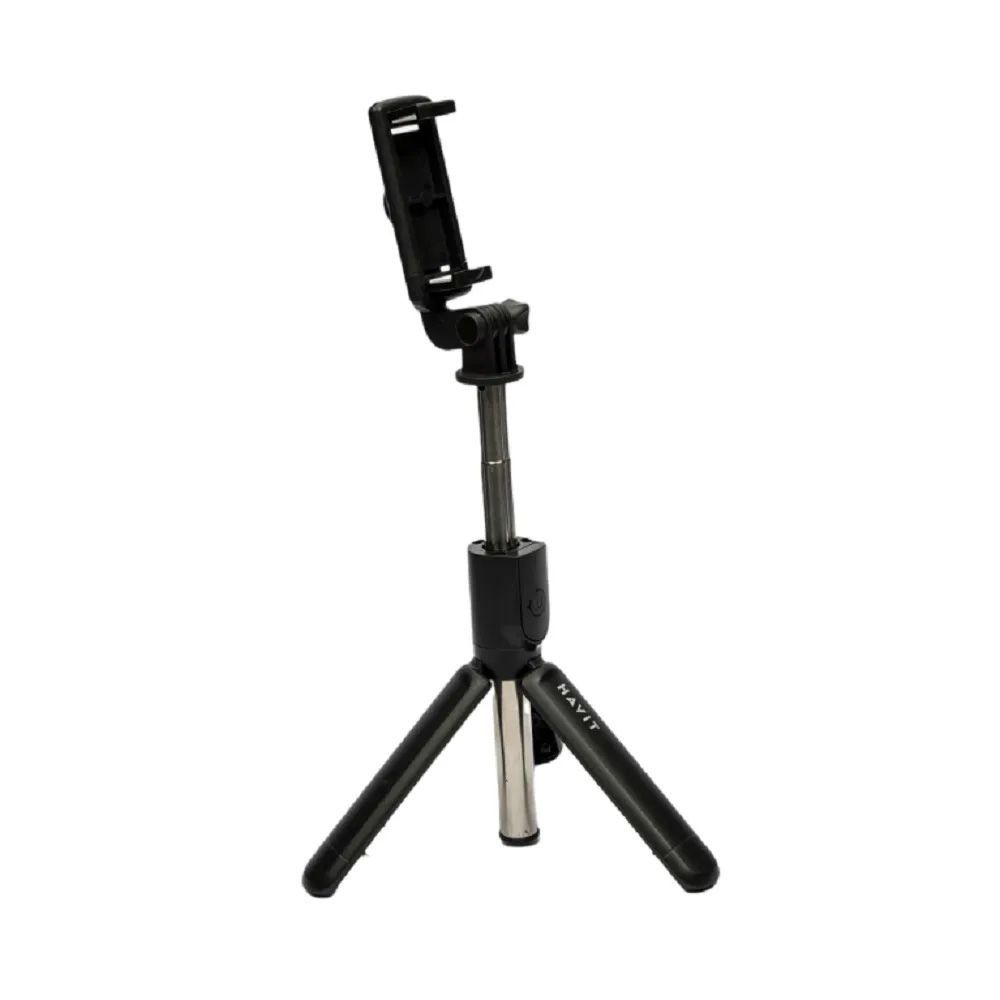 Havit ST7033 Selfie Stick & Tripod Combo με Bluetooth Μαύρο