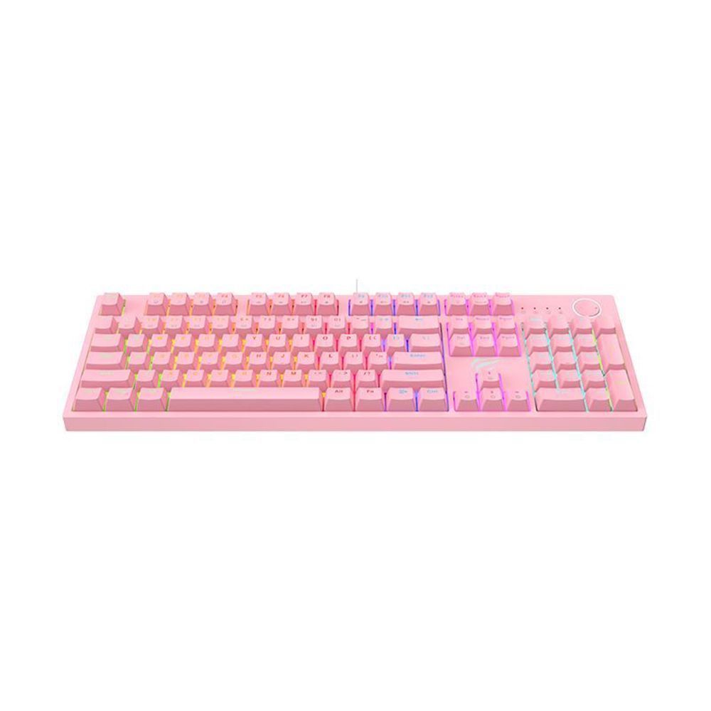 Gaming πληκτρολόγιο - Havit KB871L (PINK) Ροζ