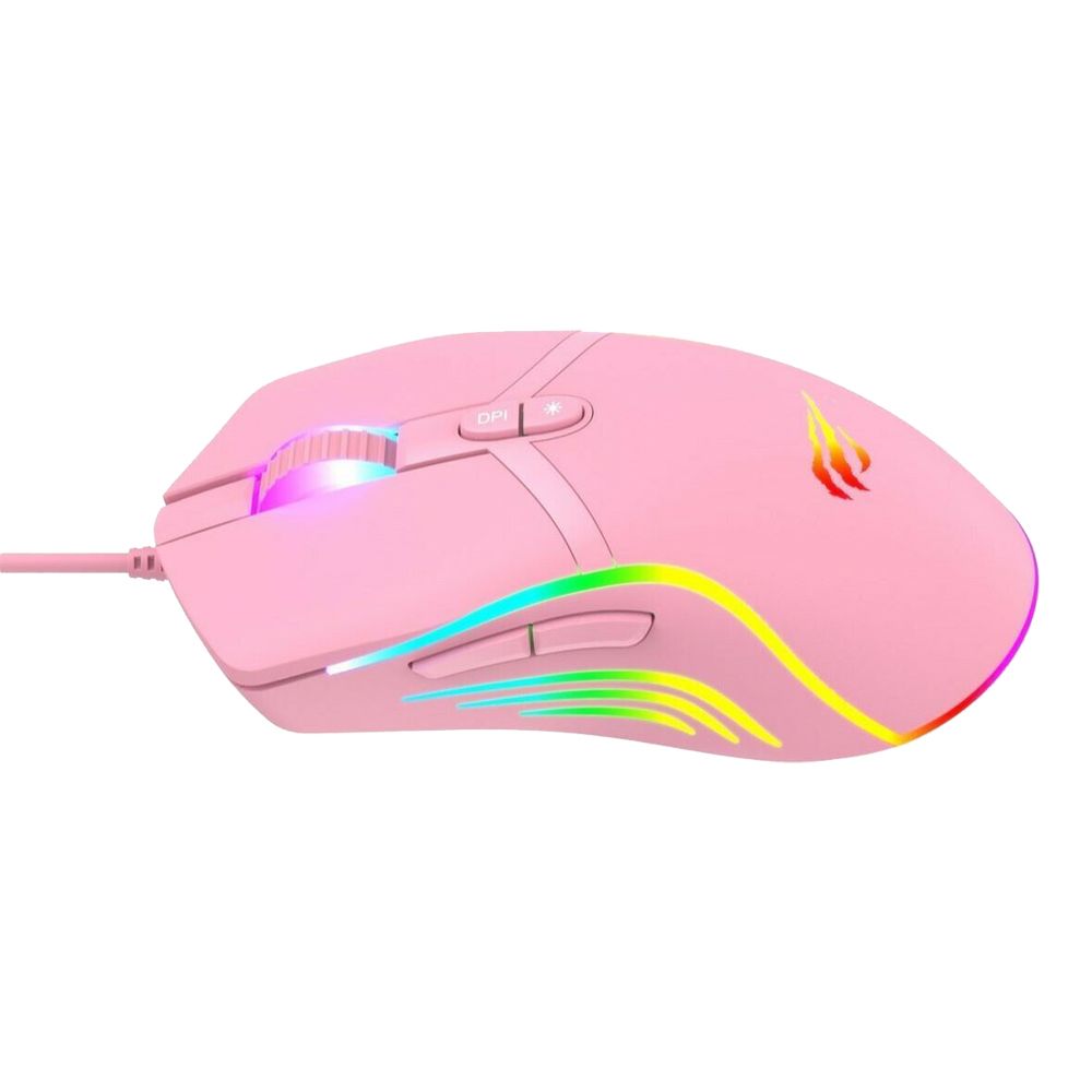 Gaming Ποντίκι Havit MS1026 6400 DPI Ρόζ