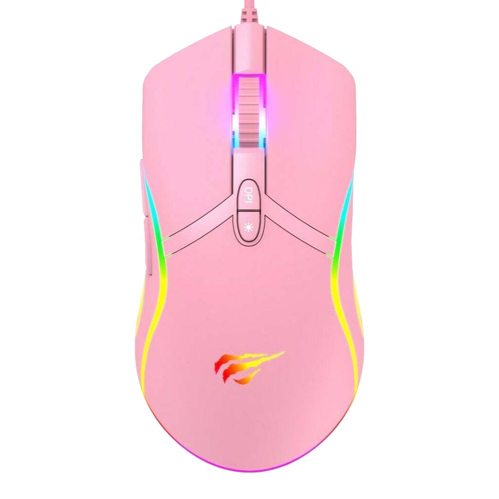 Gaming Ποντίκι Havit MS1026 6400 DPI Ρόζ
