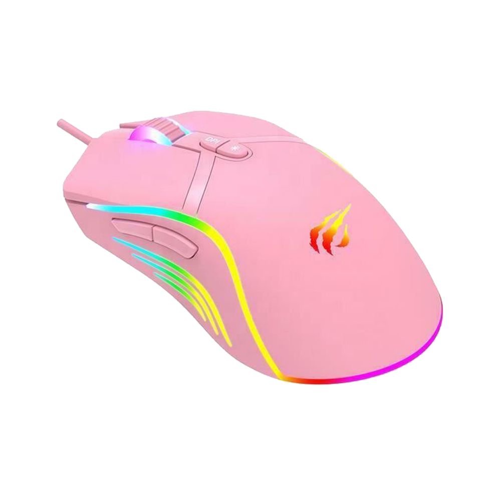 Gaming Ποντίκι Havit MS1026 6400 DPI Ρόζ
