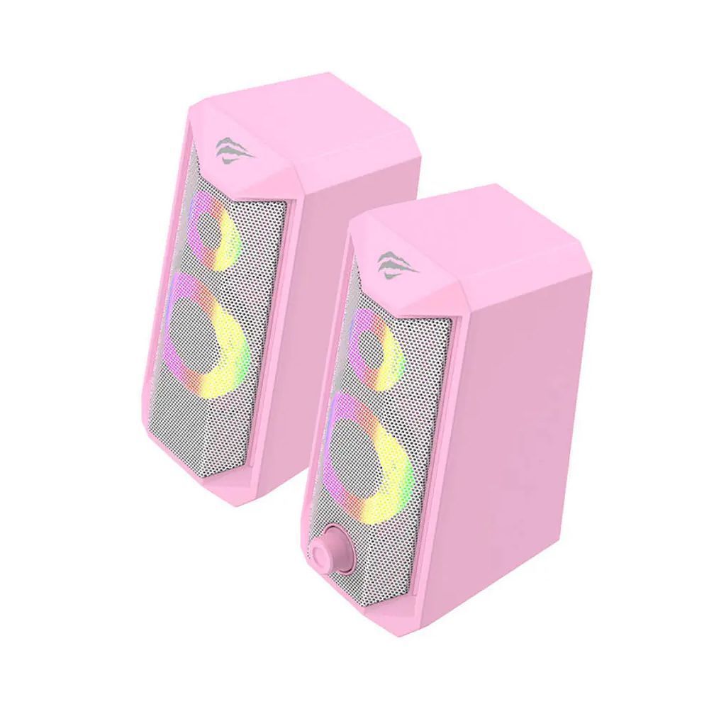 Gaming Ηχεία -  Havit SK202 (PINK) Ροζ