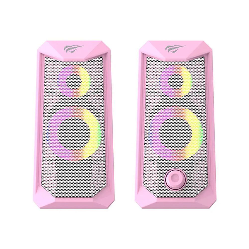 Gaming Ηχεία -  Havit SK202 (PINK) Ροζ