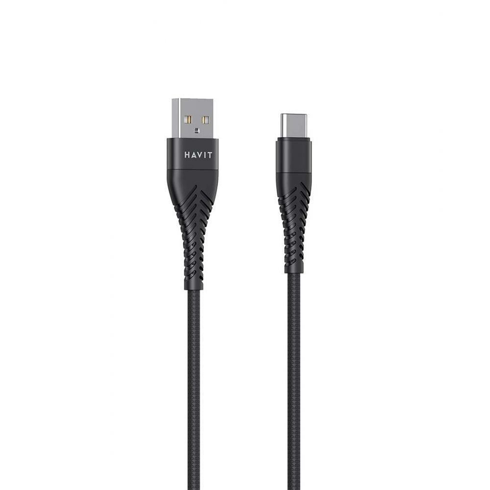 Καλώδιο Havit CB707 USB 2.0/ Type C 1m Μαύρο