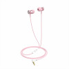 Ακουστικά Havit E303P Jack 3,5mm Ροζ