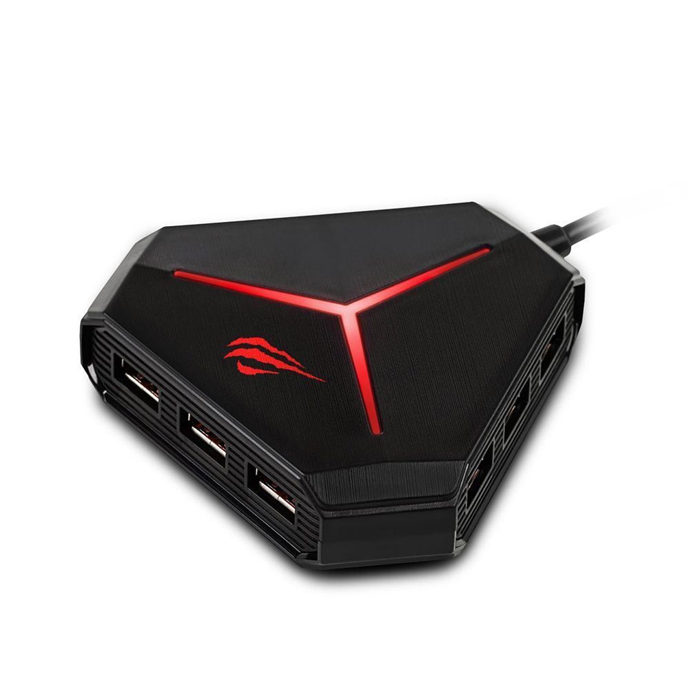 Havit H95 Hub 6 Θυρών USB 3.0 με σύνδεση USB-A Μαύρο