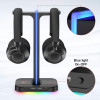 Gaming Βάση Ακουστικών Havit TH650 RGB Μαύρο