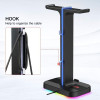 Gaming Βάση Ακουστικών Havit TH650 RGB Μαύρο