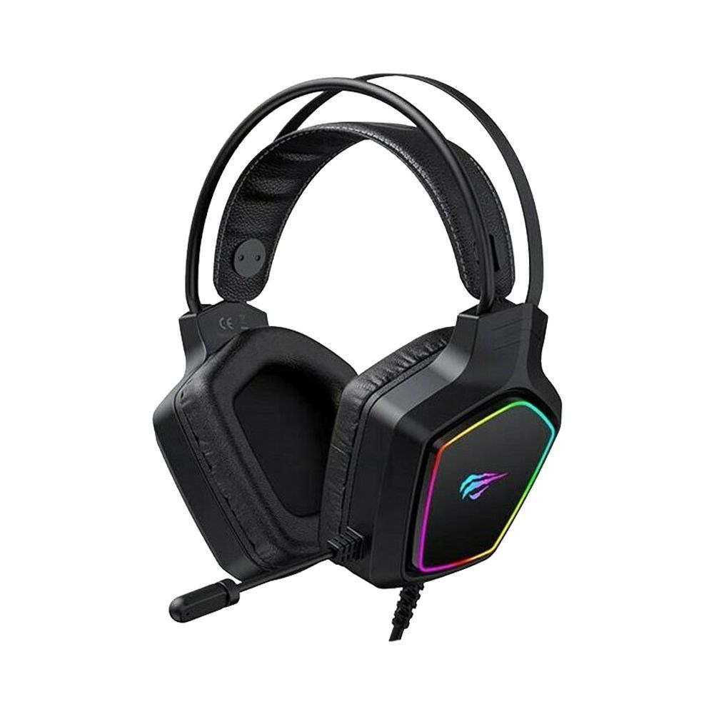 Gaming Ακουστικά Havit H656D RGB Μαύρο