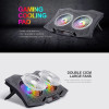 Havit F2072 Cooling Pad για Laptop εώς 17" με 2 Ανεμιστήρες και Φωτισμό Μαύρο