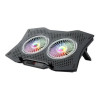 Havit F2072 Cooling Pad για Laptop εώς 17" με 2 Ανεμιστήρες και Φωτισμό Μαύρο